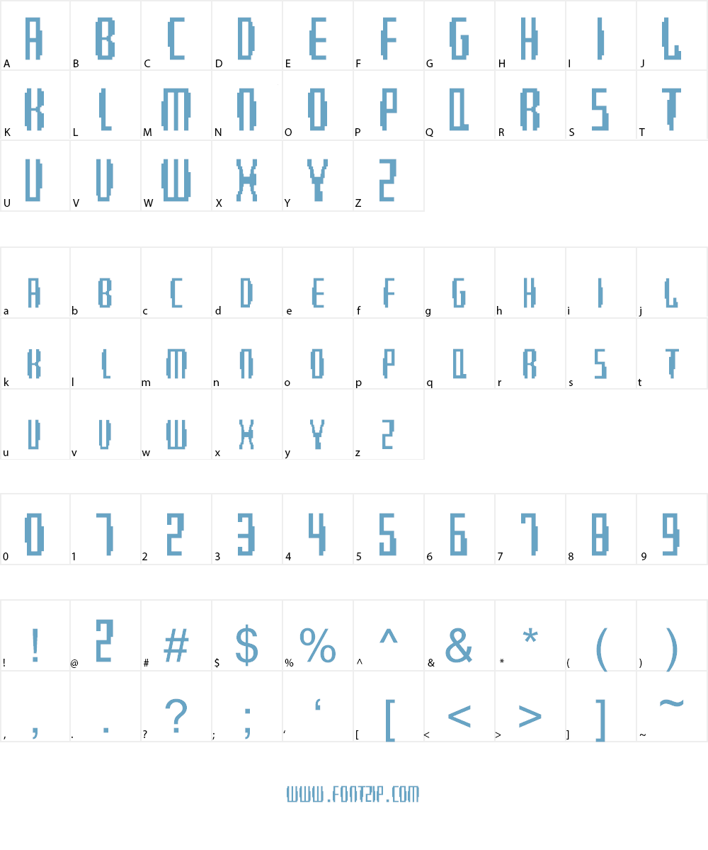 Batman Future Font Character